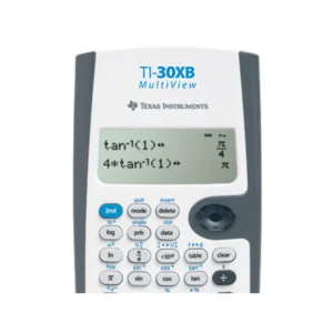 Texas TI-30XB MV calculator uk manual