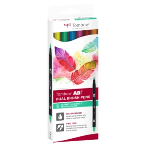 Tombow ABT Dual Brush 6C-3 Tattoos carton (6)