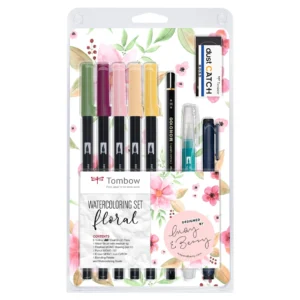 Tombow ABT Dual Brush set Floral (9)
