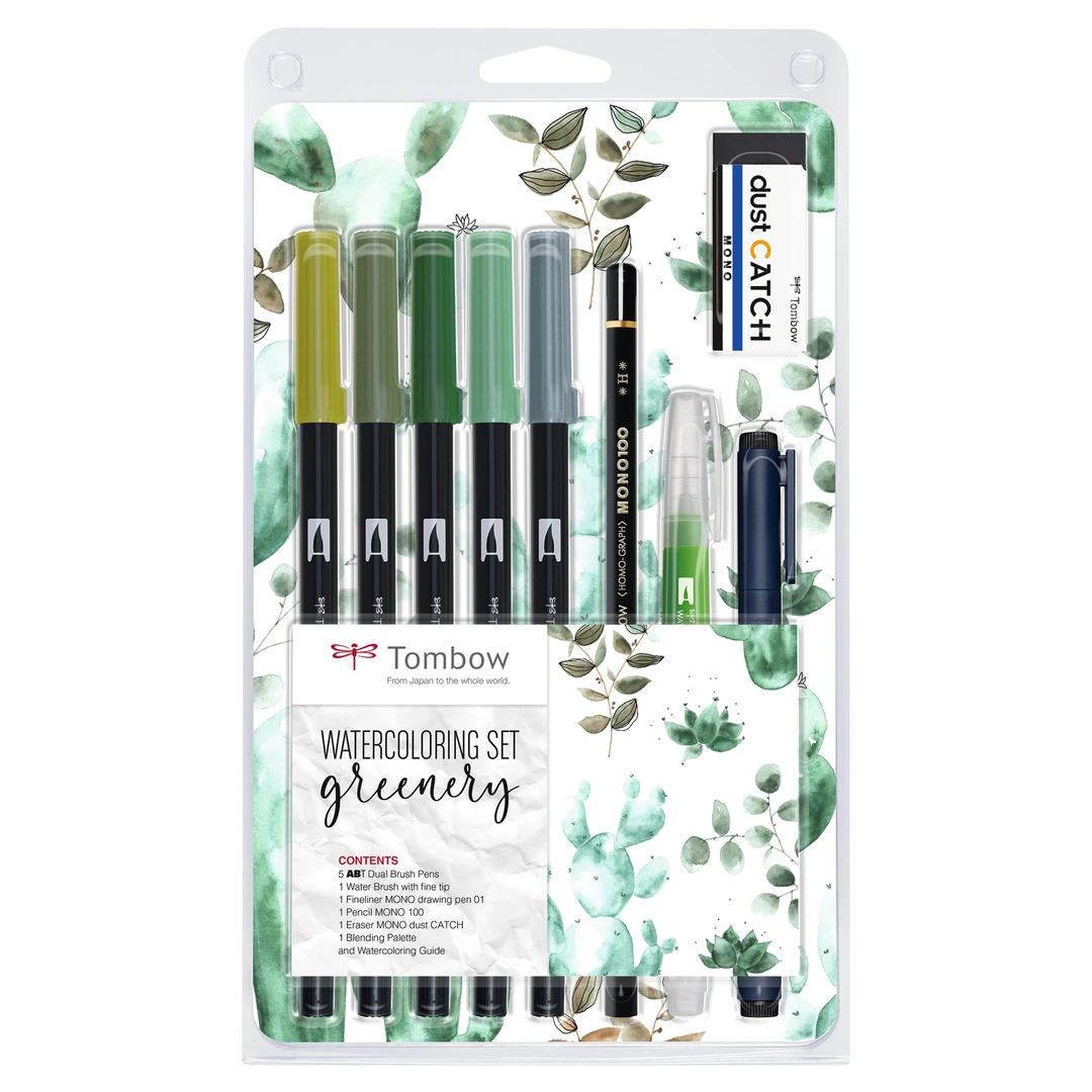 Tombow ABT Dual Brush set Greenery (9) - Bild 2