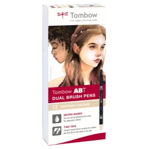 Tombow ABT Dual Brush 12P-4 Portrait färger (12)