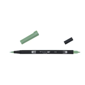 Tombow ABT Dual Brush 312 holly green