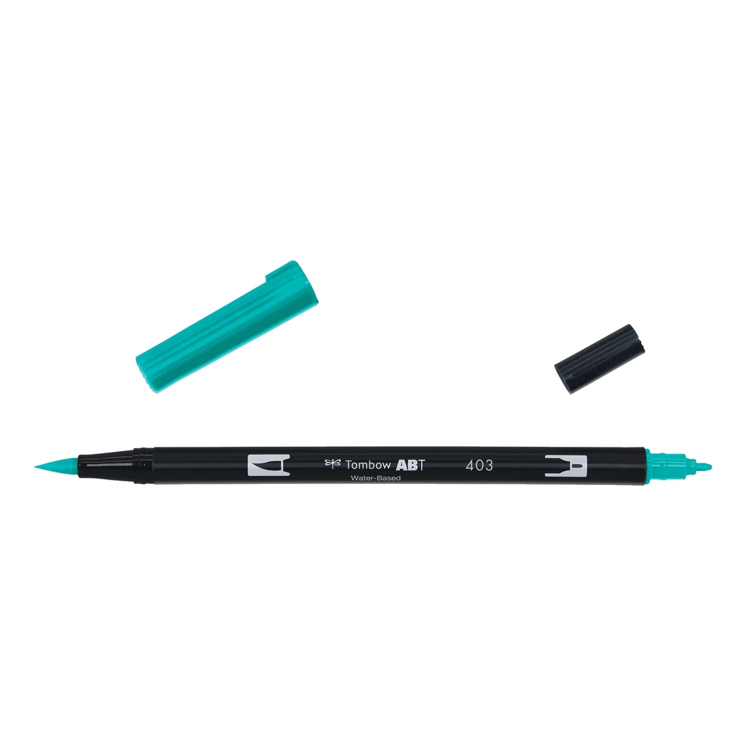Tombow ABT Dual Brush 403 bright blue - Bild 2