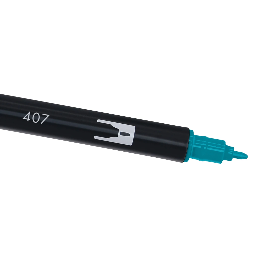 Tombow ABT Dual Brush 407 tiki teal - Bild 3