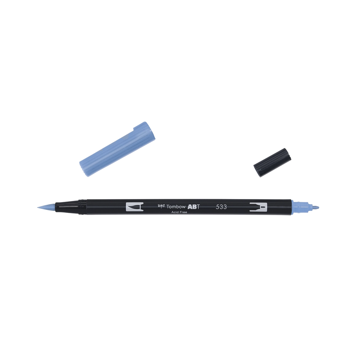 Tombow ABT Dual Brush 533 påfågelsblå