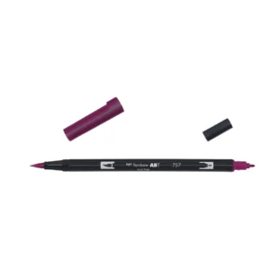 Tombow ABT Dual Brush 757 portvinsröd