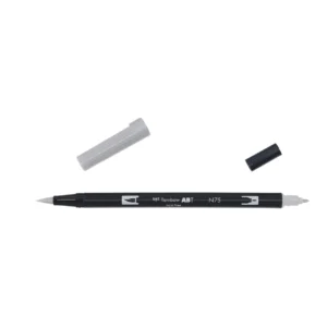 Tombow ABT Dual Brush N75 kall grå 3