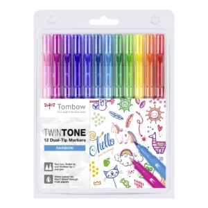 Tombow TwinTone Rainbow 0,3/0,8 (12)