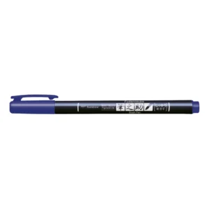 Tombow kalligrafipenna Fudenosuke hård blå