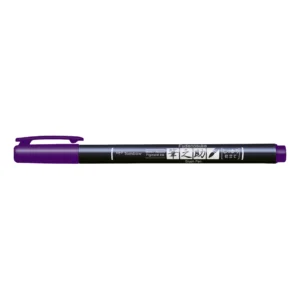 Tombow kalligrafipenna Fudenosuke hård lila
