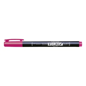 Tombow kalligrafipenna Fudenosuke hård pink