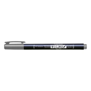 Tombow kalligrafipenna Fudenosuke hård grå