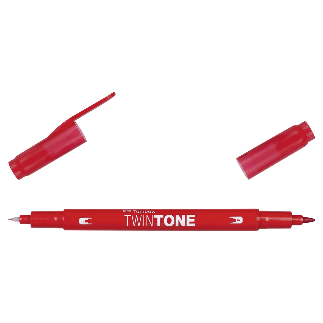 Tombow TwinTone röd 0,3/0,8 - Bild 2