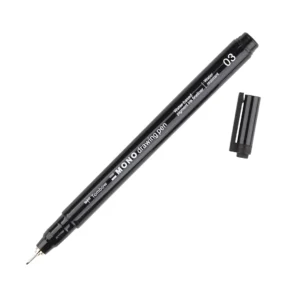 Fineliner Tombow MONO drawing 02 svart