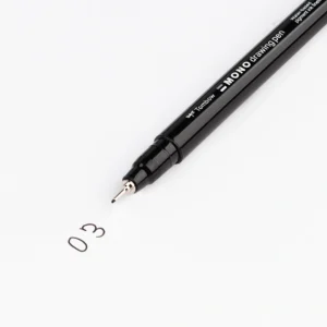Fineliner Tombow MONO drawing 03 svart