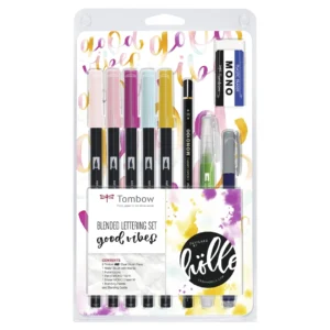 Blended lettering set Tombow Good Vibes