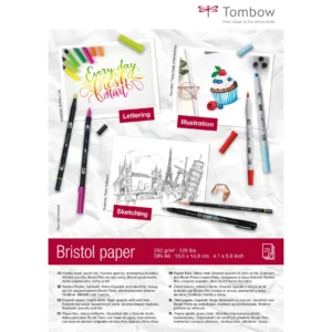 Tombow Skissblock Bristol A6 250g 25ark