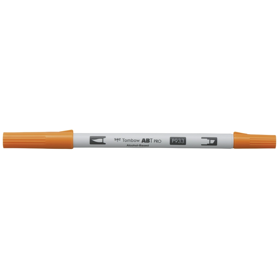 Tombow alkohol märkpenna ABT PRO Dual Brush 933 orang - Bild 2