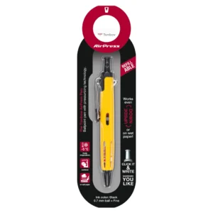 Tombow kulpenna Airpress Pen blister gul