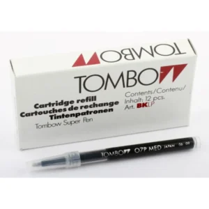 Tombow Rollerball patron  ø1,0 mm svart