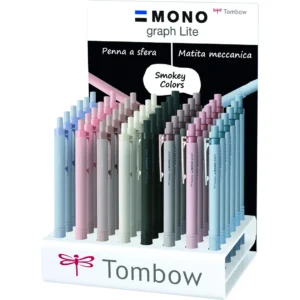 Tombow ballpoint pen/pencil MONO graph Lite display ass (48)