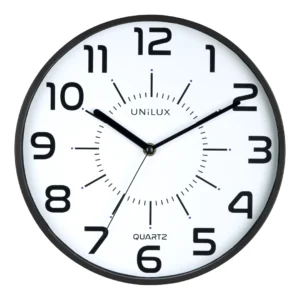 Unilux Väggklocka Pop 28cm Svart