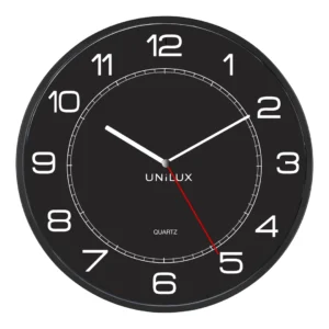 Unilux Väggklocka Mega 57,5cm Svart
