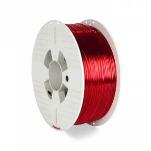 3D Printer Filament PET-G 1.75MM 1KG RED TRANSPARENT