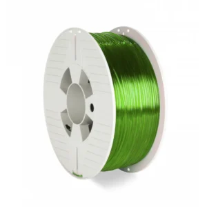3D Printer Filament PET-G 1.75MM 1KG GREEN TRANSPARENT