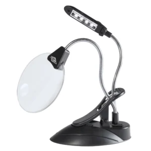 Bords förstoringsglas med LED