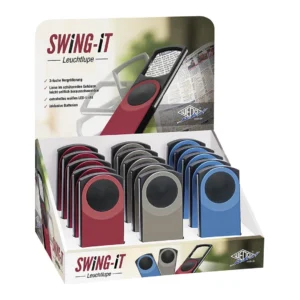 Förstoringsglas Swing-It med LED