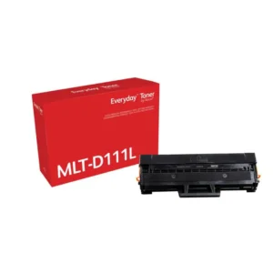 EVERYDAY Black Toner replaces Samsung MLT-D111L, High Capaci