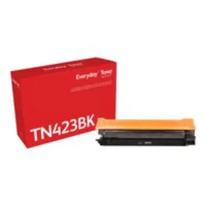 EVERYDAY Black Toner replaces Brother TN-423BK, High Capacit