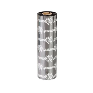 Zebra, 2300, wax, 110 mm, 450 m, Out, Black
