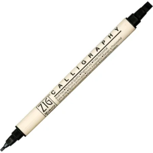 ZIG MS Calligraphy 2/5mm pure black