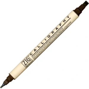 ZIG MS Calligraphy 2/5mm choklad