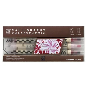 ZIG MS Calligraphy rose pink 3/set