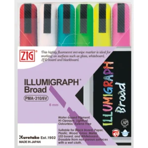 ZIG Illumigraph PMA-510 6mm 6/etui
