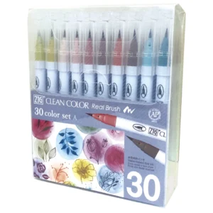 ZIG Clean Color Real Brush set A 30/etui