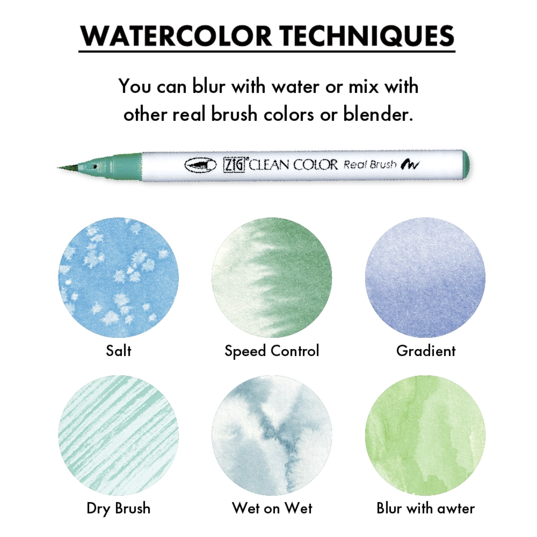 ZIG Clean Color Real Brush set B 30/etui - Bild 4
