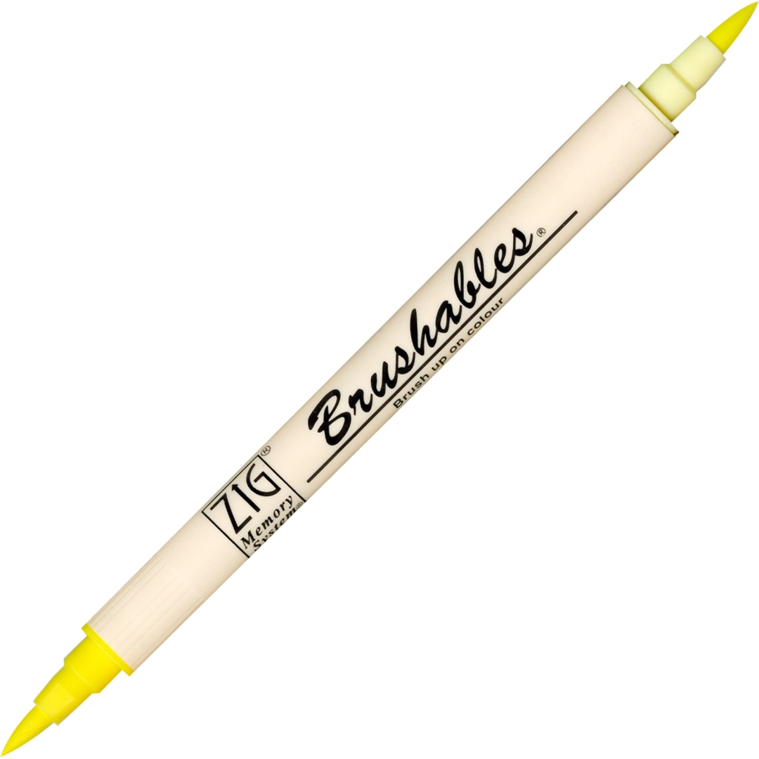 ZIG Brushables MS-7700 gul - Bild 2