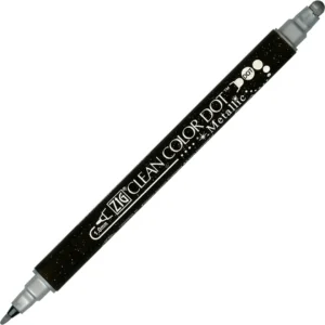 ZIG Clean Color DOT Metallic Silver