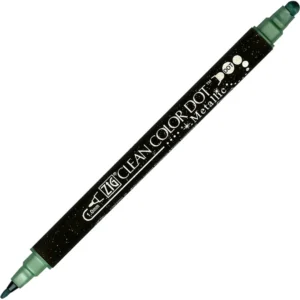 ZIG Clean Color DOT Metallic Green