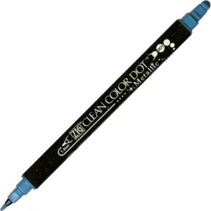 ZIG Clean Color DOT Metallic Blue