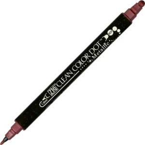 ZIG Clean Color DOT Metallic Red