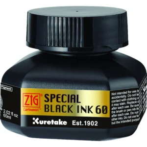 ZIG Cartoonist Special Black Ink 60 svart