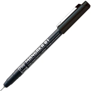 ZIG Mangaka fineliner 01 Svart