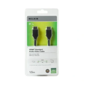 HDMI Standard Audio Video Cable, Black (1,5m)