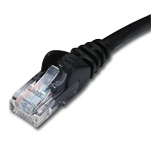 Cat5e Snagless STP Patch Cable, Black (10m)
