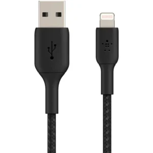 Belkin USB-A to Lightning Braided, Black (3m)